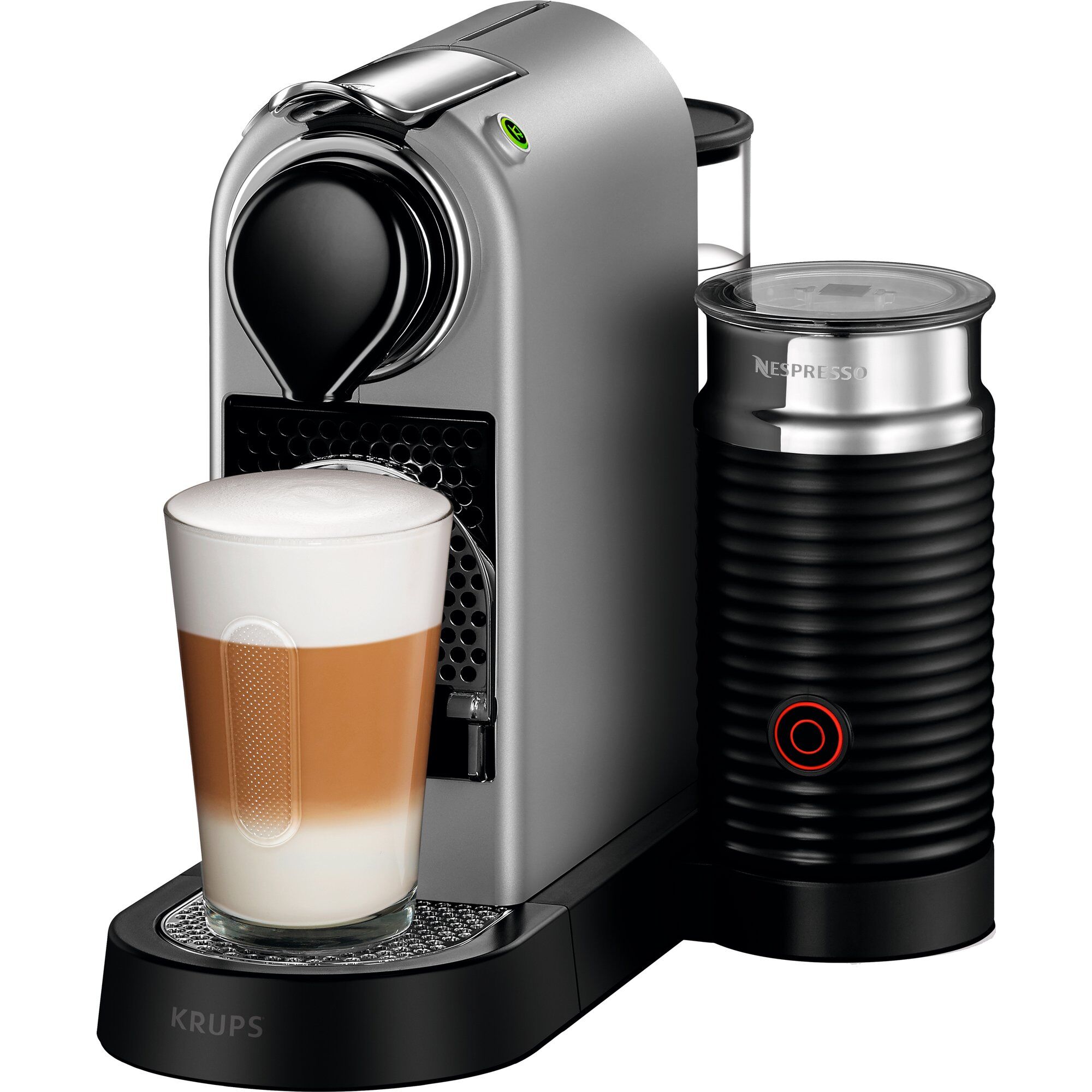 Nespresso Citiz Milk Kaffemaskine Liter Silver