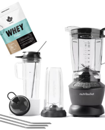 Nutribullet Combo Nbf500dg Personal Blender Med Proteinpulver