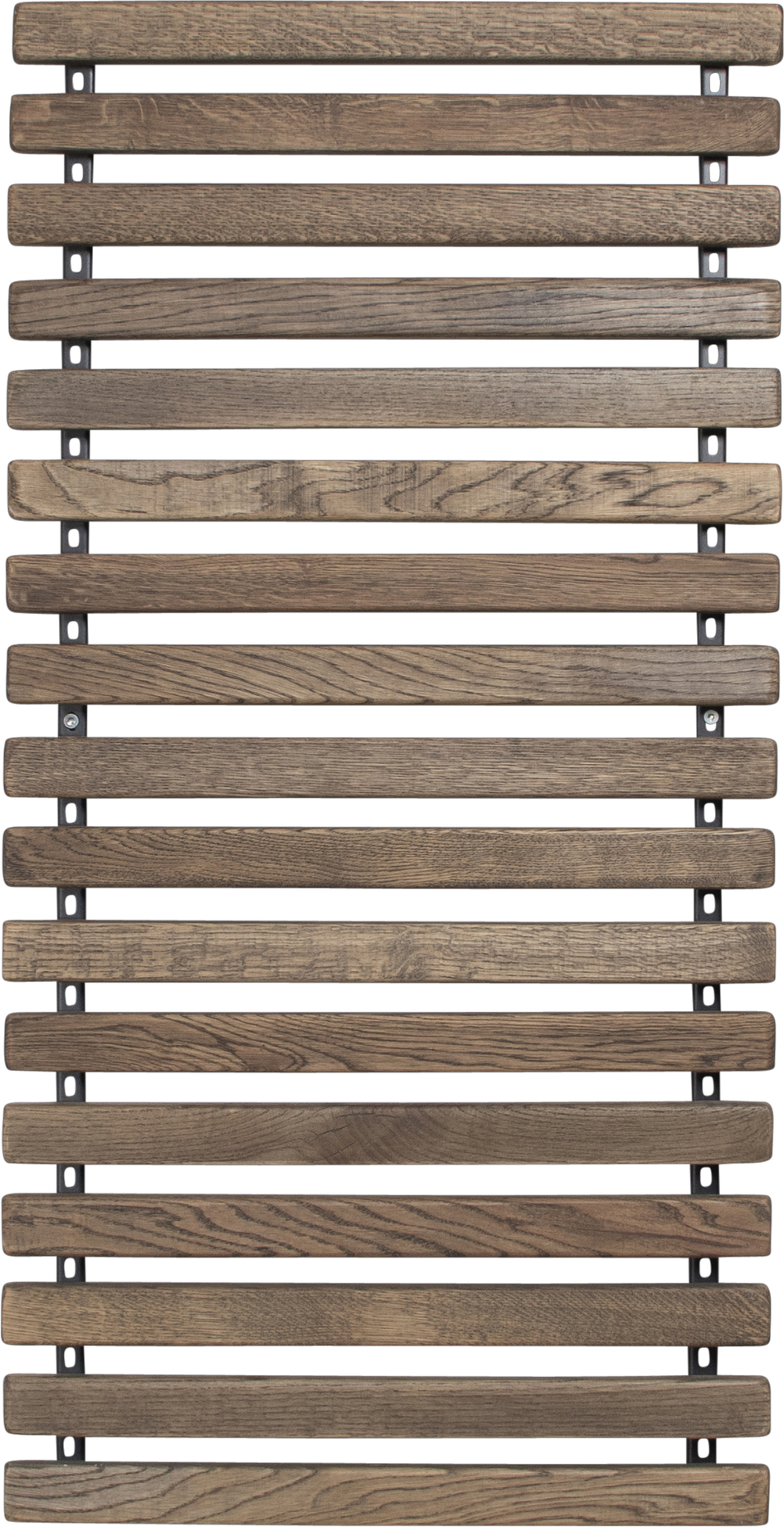 Ophængsløsning House Of Sander 2easy Røgfarvet Egetræ Sort Metal H100xb50 Cm