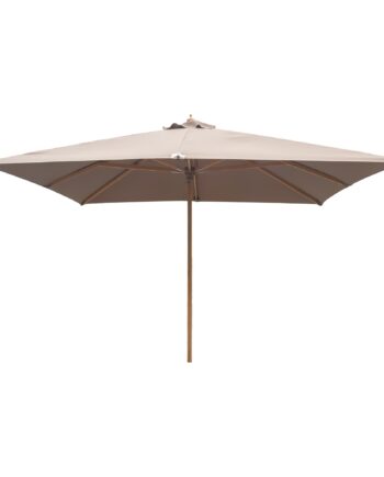 Orlando Parasol Parasol  Træstok  Sand 300x300 Cm