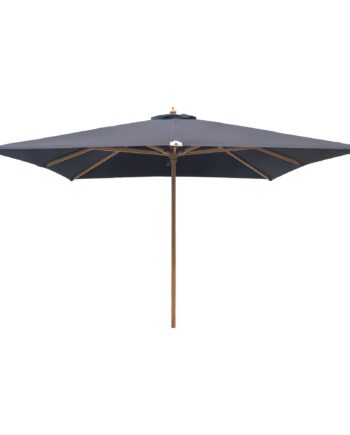 Orlando Parasol Parasol  Træstok  Sort 300x300 Cm