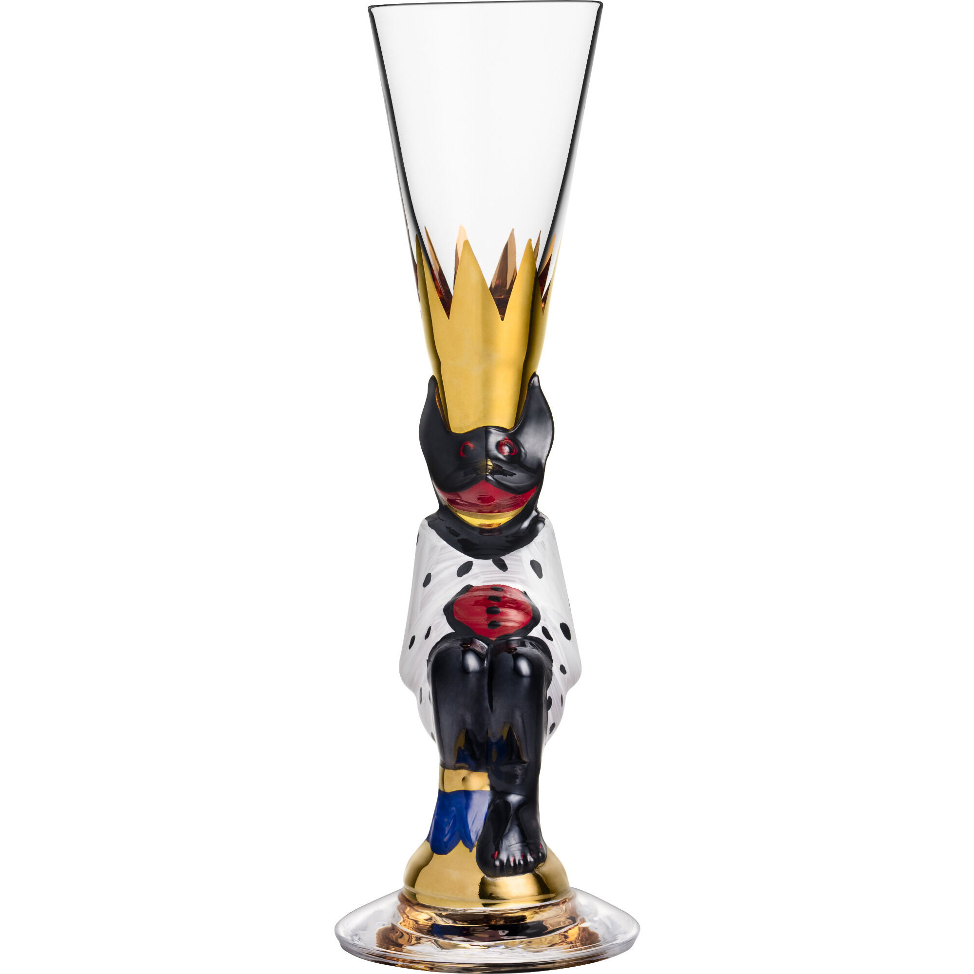 Orrefors Nobel Snapseglas   Cl  Hvid