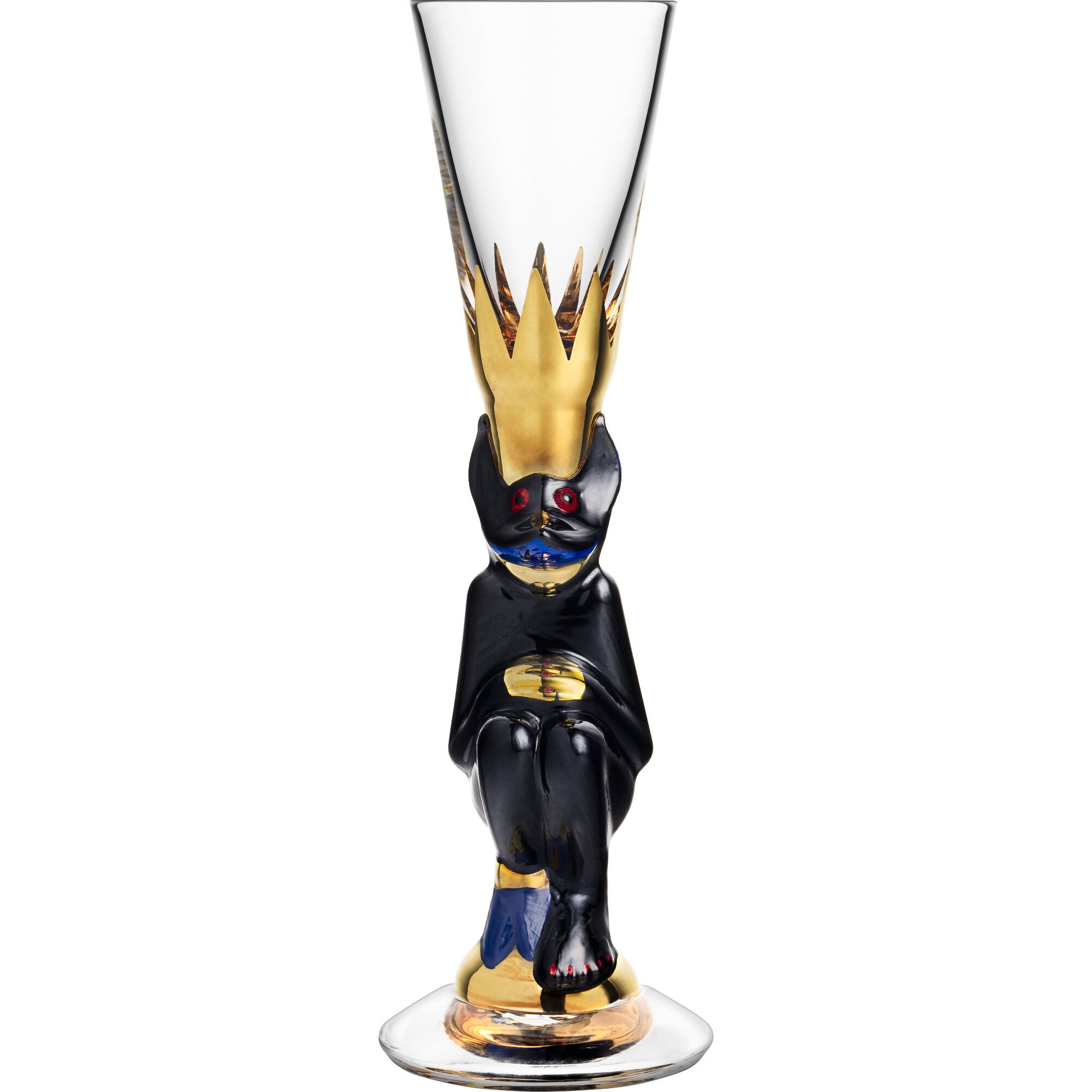 Orrefors Nobel Snapseglas   Cl  Sort