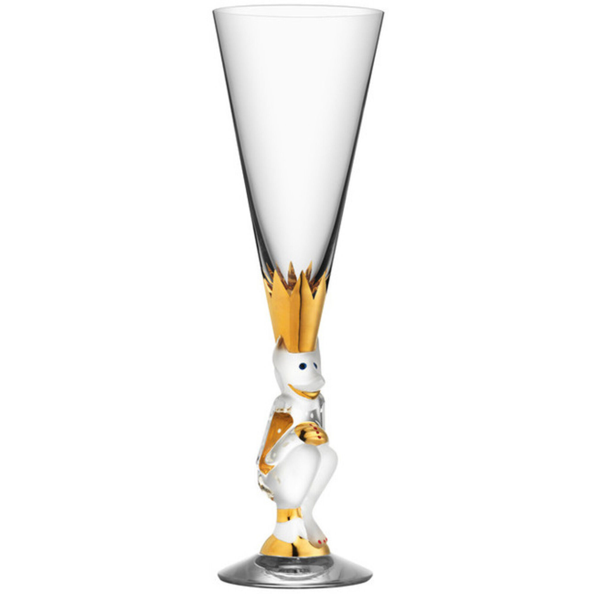 Orrefors Nobel The Sparkling Devil Champagneglas 19cl  Klar