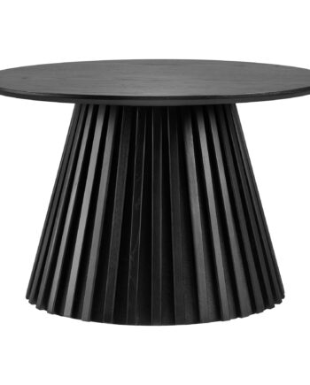 Osaka Sofabord Sofabord  Egefiner  Sort ø70x45 Cm