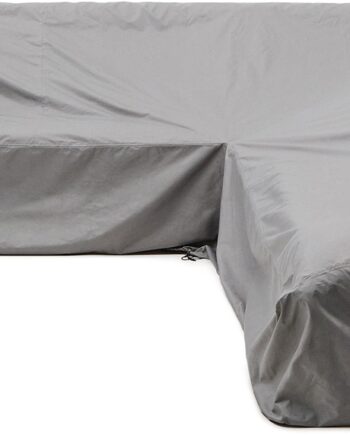 Overtræk Til Udendørs Hjørnesofa   Pers  Kave Home Iria Op Til 330x330 Cm   Vejrbestandigt Polyester Med Ventilationsvindue Og Velcro-lukning
