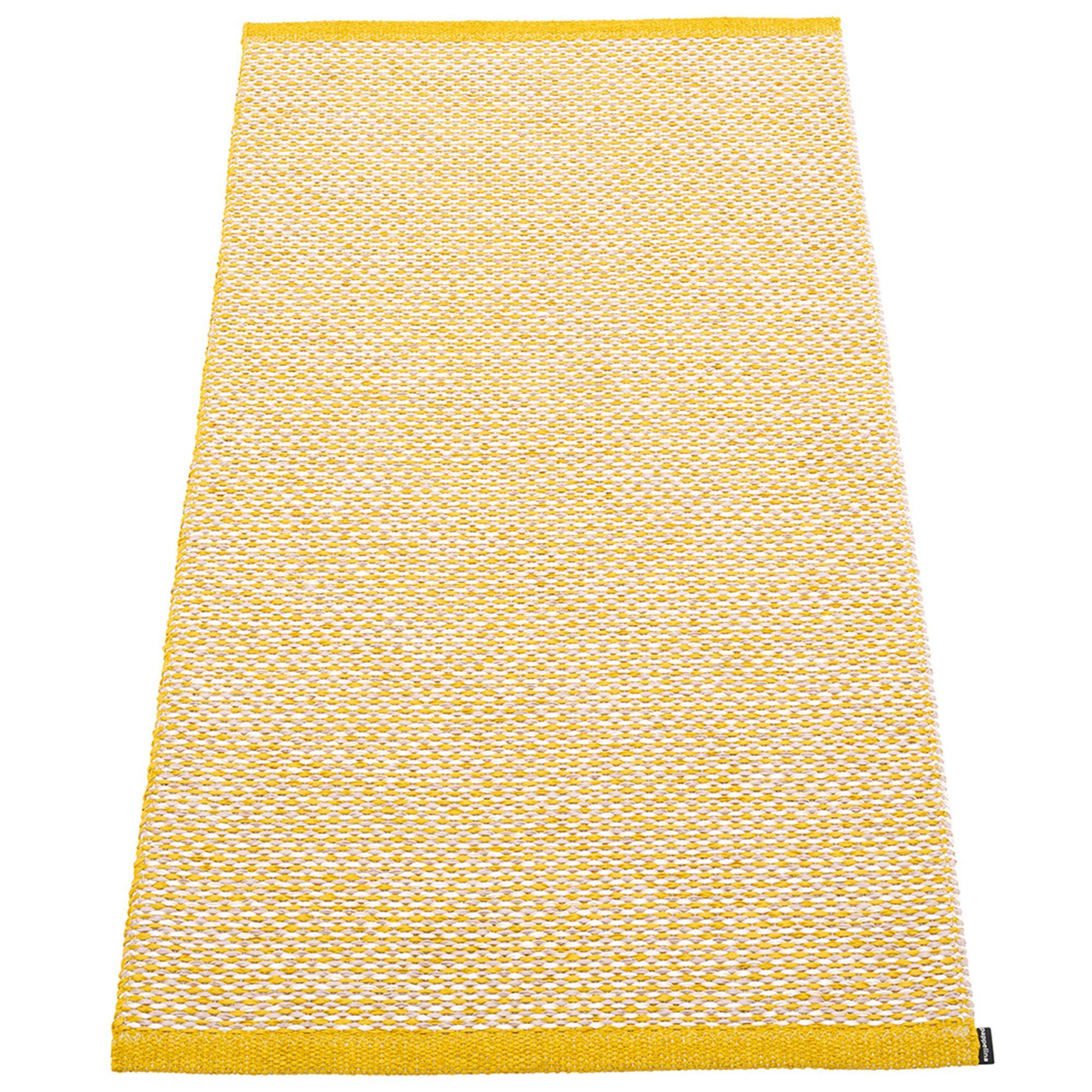 Pappelina Gulvtæppe Effi  70   200 Cm  Mustard