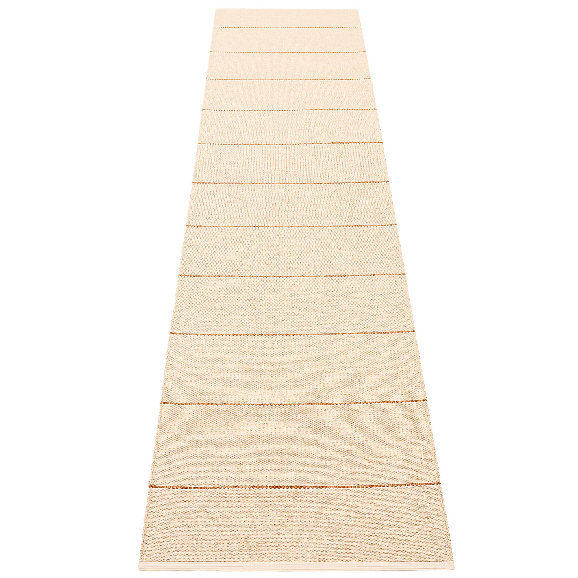 Pappelina Lea Gulvtæppe 300 70 Cm Beige Rust Vanilla