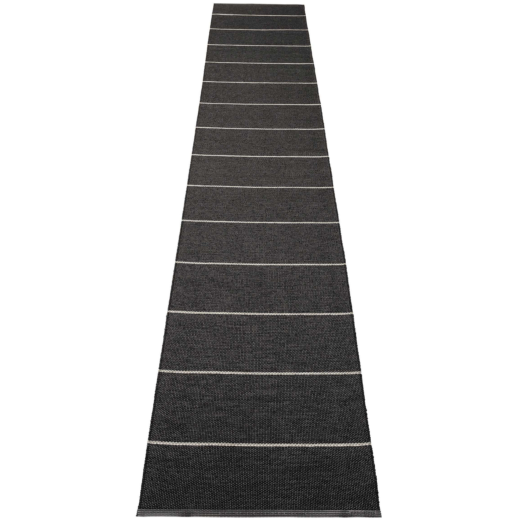 Pappelina Lea Gulvtæppe 375 70 Cm Black Mint Vanilla