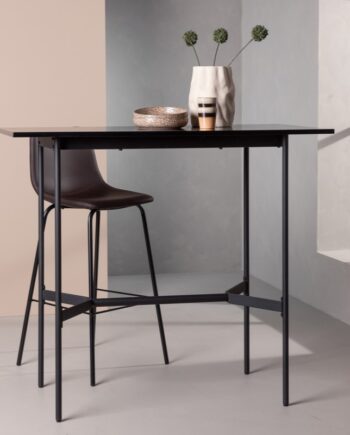 Pax Barbord   Sort Mdf Og Metal