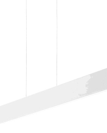 Pendel Lampe Ideal Lux Desk Hvid Med Integreret Led 2100 Lm Justerbar Højde 200-1200 Mm