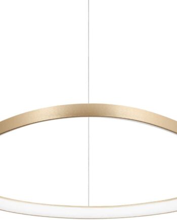 Pendellampe Ideal Lux Gemini Led Messing Justerbar 185 1800 Mm 6200 Lm 3000k