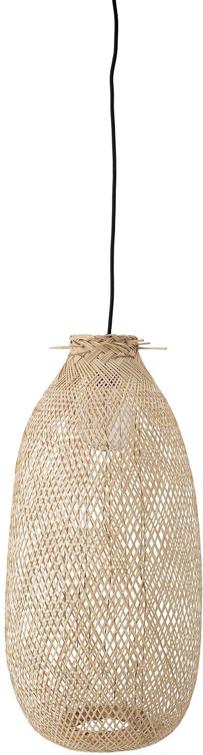 Pendellampe   Loftslampe Bloomingville Cozy Bambus ø25   H65 Cm Natur Sort
