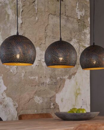 Perfora Loftlampe   Sort-brun Metal