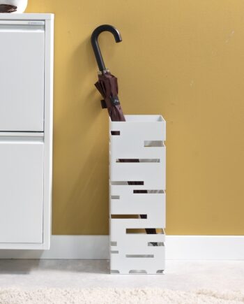 Pico Paraplyholder   Hvid Metal