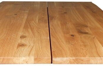 Plankebordplade House Of Sander Curve Naturfarvet Egetræ 295x95x3 Cm
