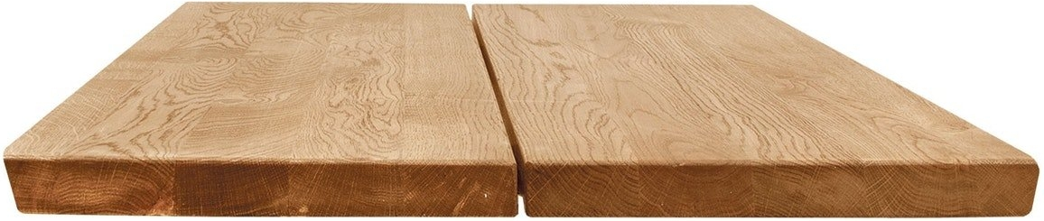 Plankebordplade Spisebordplade House Of Sander Asta Egetræ 240x103x4 Cm Natur