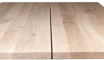 Plankebordsplade House Of Sander Curve Hvidt Egetræ 240x95 Cm