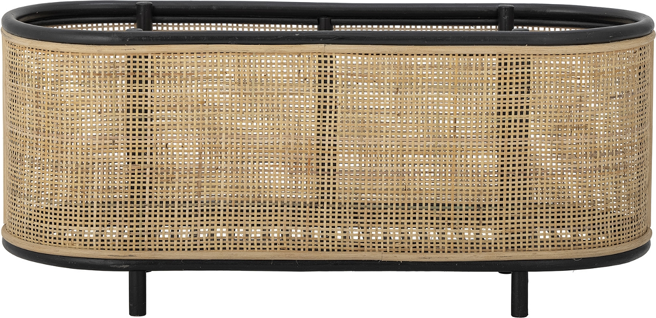 Plantekasse Bloomingville Ebbie   Rattan Og Cane 30x29x70 Cm Indendørs Udendørs
