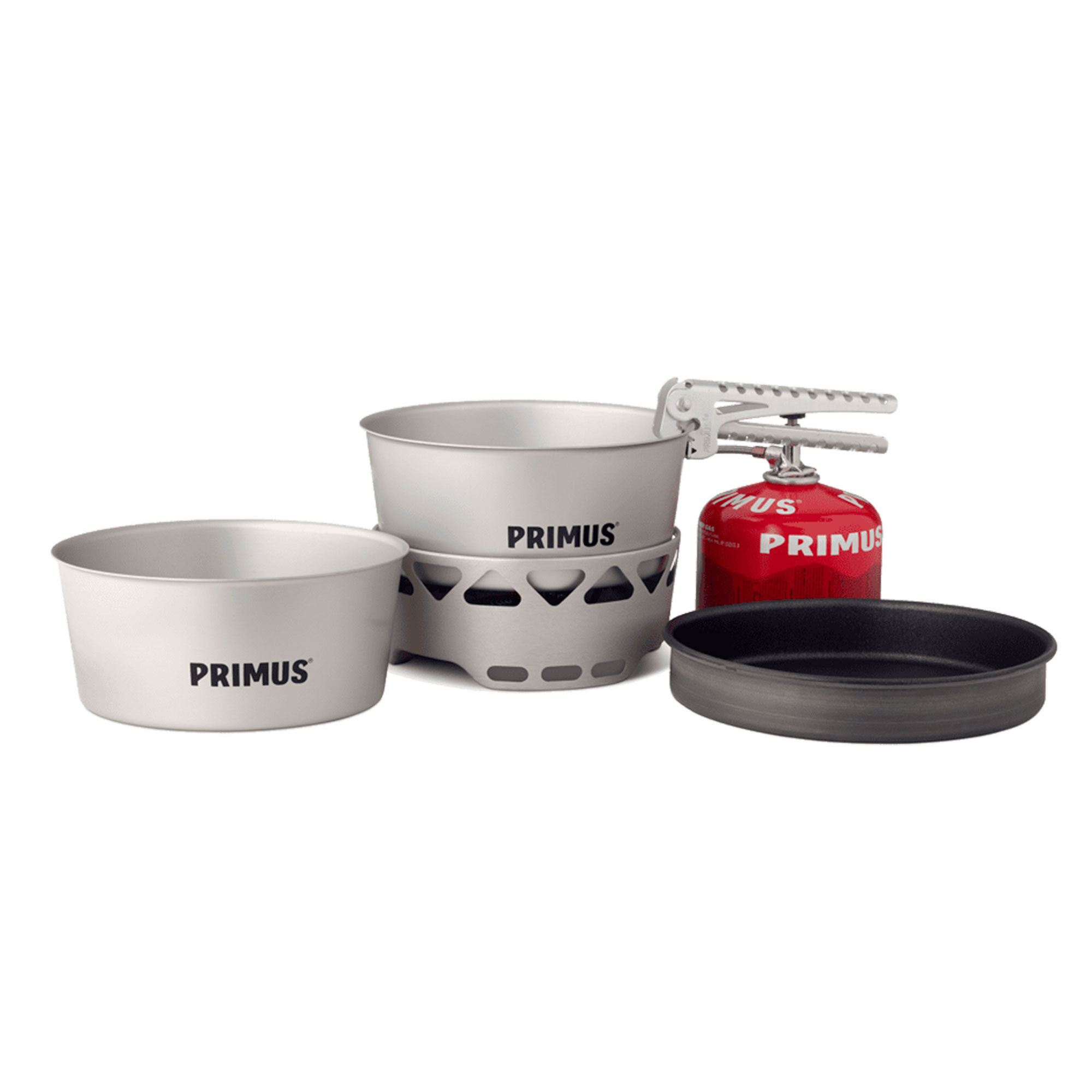 Primus Essential Stove Set Stormkøkken Med Gryder Og Stegepande