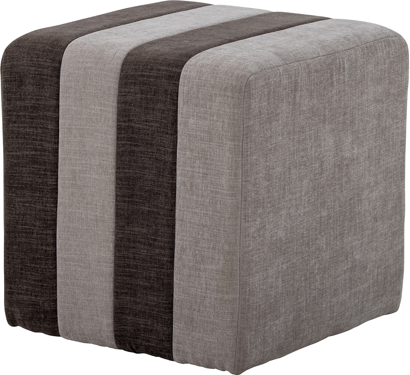 Puf Bloomingville Flint Multifunktionel Siddepuf Fodskammel 45 Cm Brun Polyester