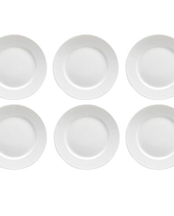 Rörstrand Swedish Grace Hvid Tallerken 21 Cm  -pak