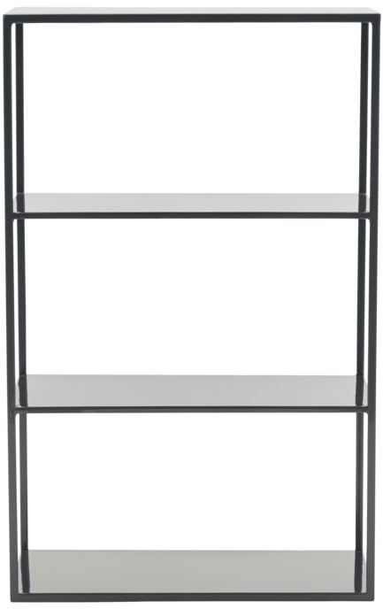 Reol House Doctor Model   Sort Stål Opbevaringsreol   Hylder H80ã B50ã D25 Cm
