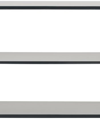 Reol House Doctor Model   Sort Stål Opbevaringsreol Med   Hylder 80x25x40 Cm