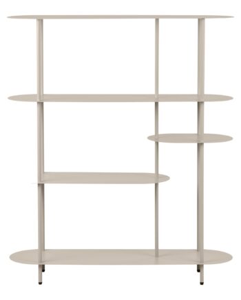 Rieti Reol Reol    Hylder  Asymmetrisk  Metal  Sand 31x118x139 Cm