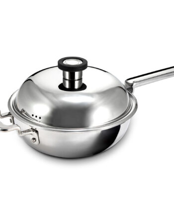 Robert Welch 316 Series Wok Med Låg  Rustfrit Stål