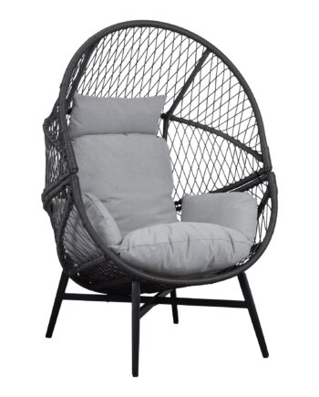 Rosario Loungestol Loungestol  Polyrattan  Sort  Inkl  Hynder
