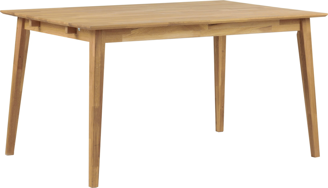 Rowico Filippa Spisebord 140x90 Cm Massivt Olieret Egetræ Fsc 100 Med Udvidelse Til 240 Cm