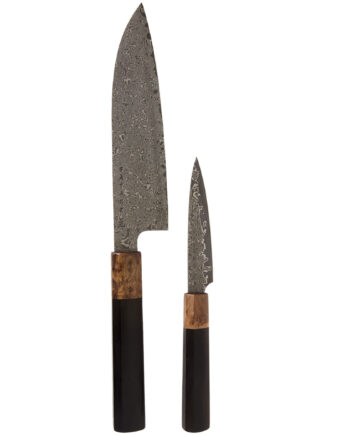 Satake Omo Bunka Petty   Cm   Santokukniv 17 Cm
