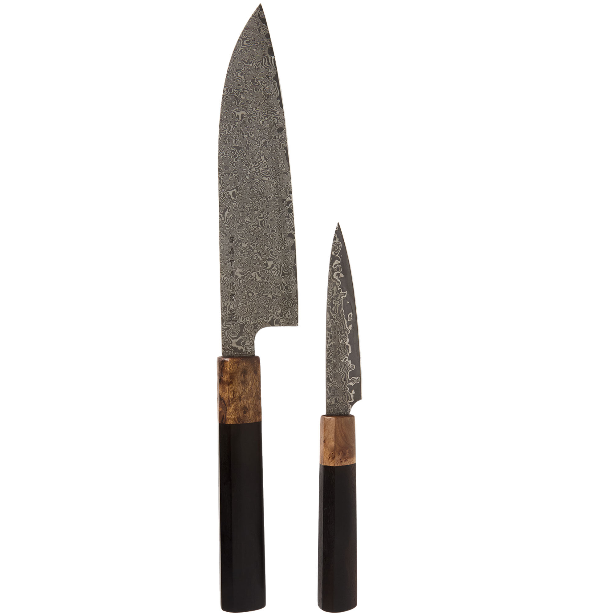 Satake Omo Bunka Petty Cm Santokukniv 17 Cm