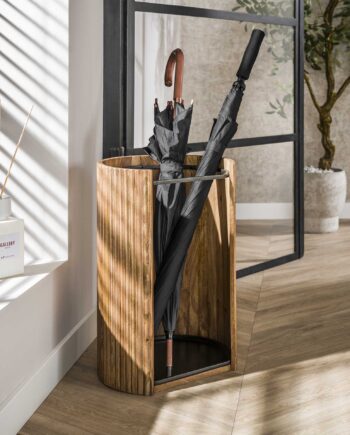 Selva Paraplyholder   Mangotræ Og Metal