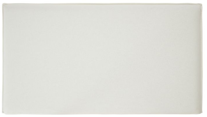 Sengegavl Bynord Hesthoei Sengehovedgærde Snow 150ã 80 Cm Polstret