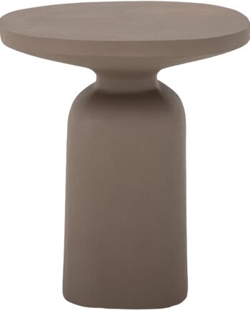 Sidebord Bloomingville Millan   Aluminium ø44     H50 Cm Brun