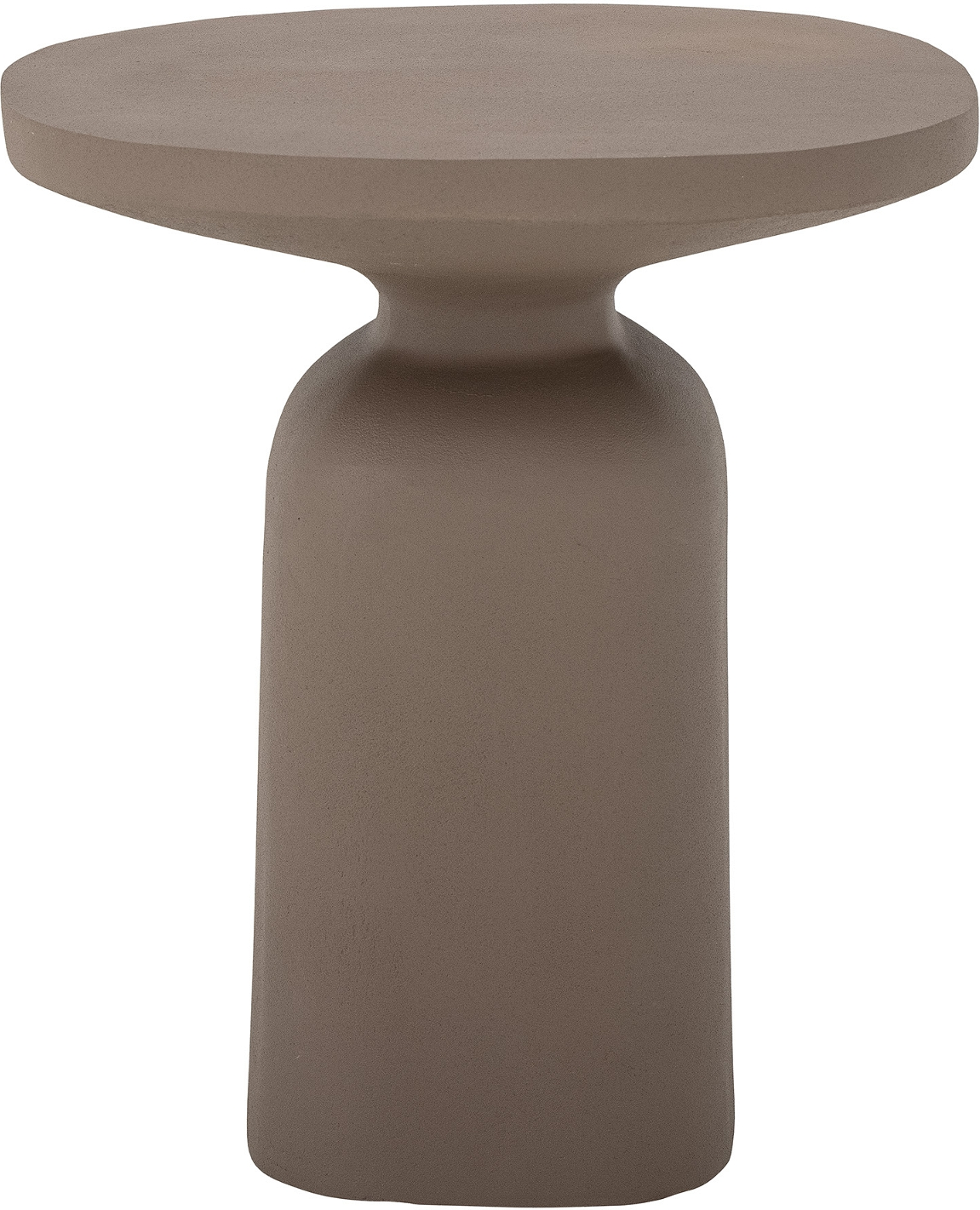 Sidebord Bloomingville Millan   Aluminium ø44     H50 Cm Brun