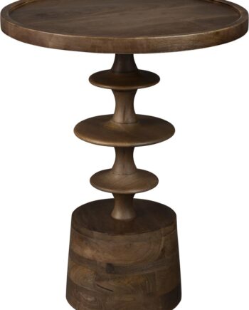 Sidebord Dutchbone Cath Mørkebrun Mangotræ ø46   H58 Cm