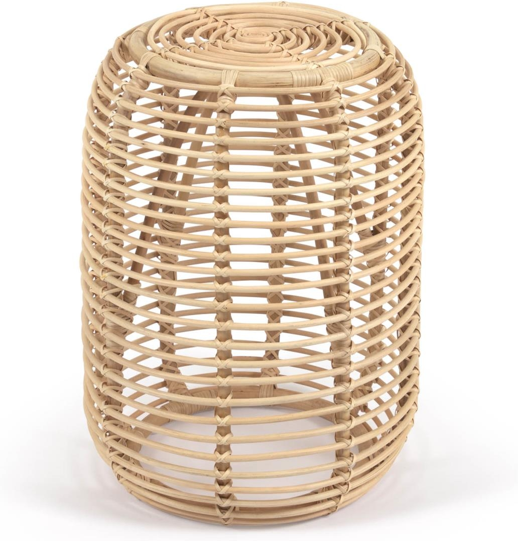 Sidebord Kave Home Kohana Naturfarvet Rattan 45x45x60 Cm