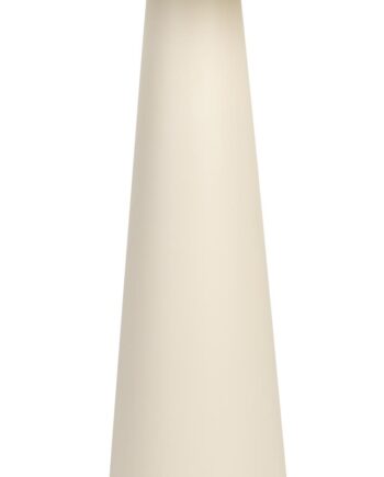 Sidebord Studio White Joya Småbord ø40   H70 Cm Perlemor Keramik Bordplade Pulverlakeret Jernstel