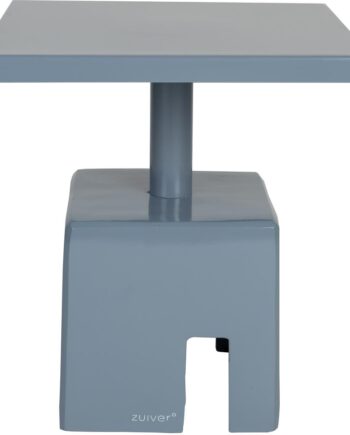 Sidebord Zuiver Chubby Småbord   Jern 40x40x45 Cm   Grå Blank Lak