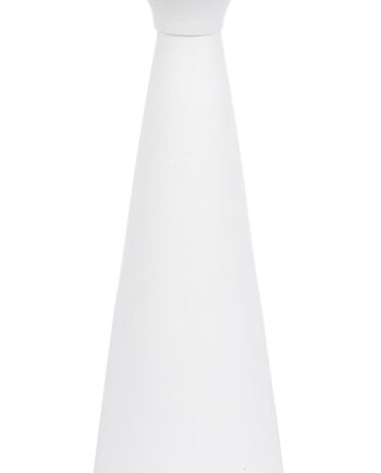 Sidebord ø28   H56 Cm Zuiver Floss Offwhite Aluminium