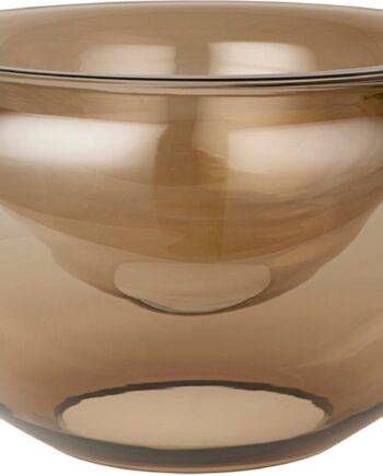 Skål Kristina Dam Opal ø36   H20 Cm Beige Glas