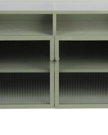 Skænk Studio White Herbe Askegrå Mdf Metal 58ã 80ã 38 Cm