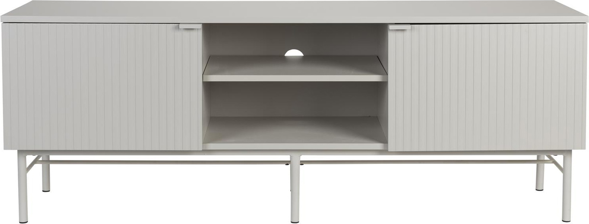 Skænkebord Studio White Cayo Sølv H55ã B155ã D40 Cm