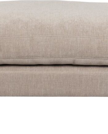 Skammel Zuiver Hocker Stenlysgrå Stof Fodskammel Puf 80ã 53ã 102 Cm