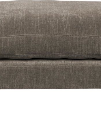 Skammel Zuiver Hocker Summer   Kaffe Stof Med Drejefunktion Og Aftageligt Betræk 80x102x53 Cm