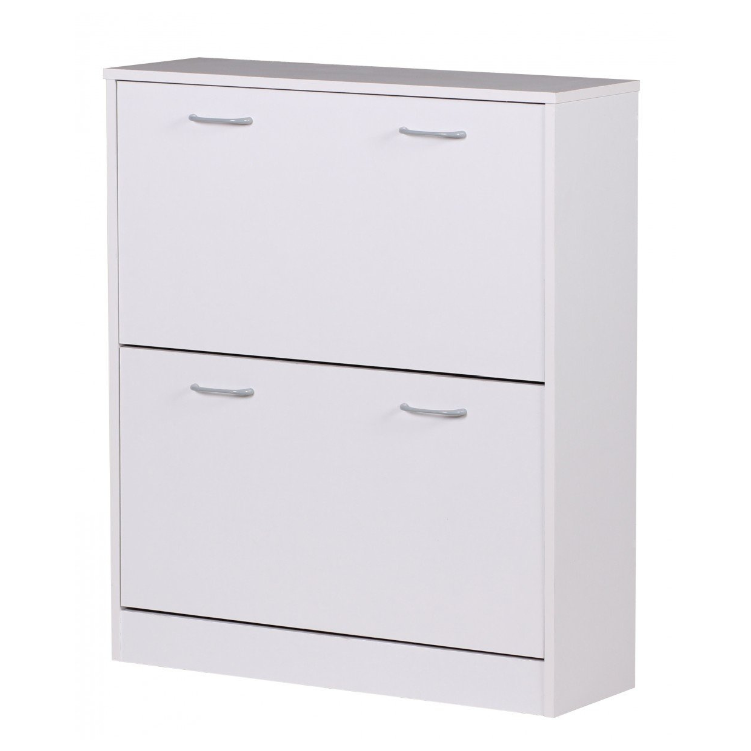 Skoskab Med Vippefunktion  75   87   24 Cm  Hvid