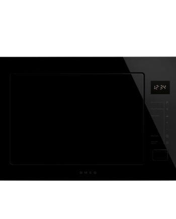 Smeg Fmi225bi Musa Indbygget Mikrobølgeovn 25 Liter  Sort